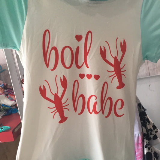 Boil babe hoodie and shorts