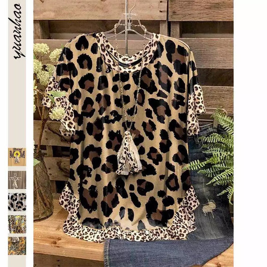 Cheetah blouse