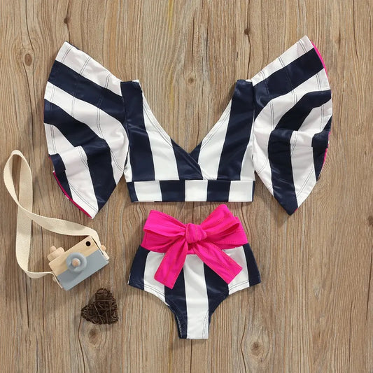 Flare bathing suit